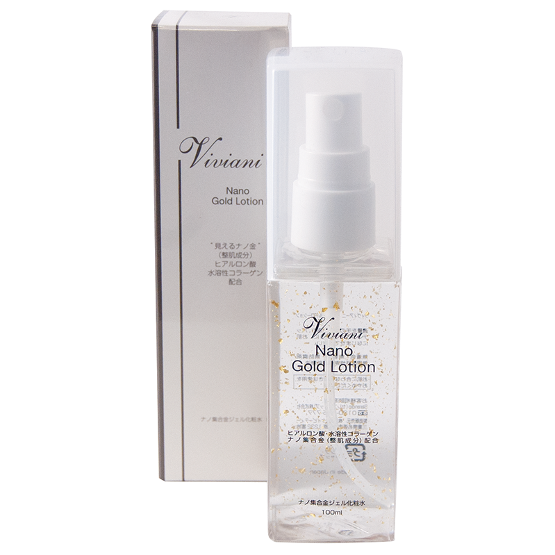 Viviani Nano Gold Lotion 100ml3本 ヴィヴィアーニ・ナノゴールドローション | GENKICLUB SHOP